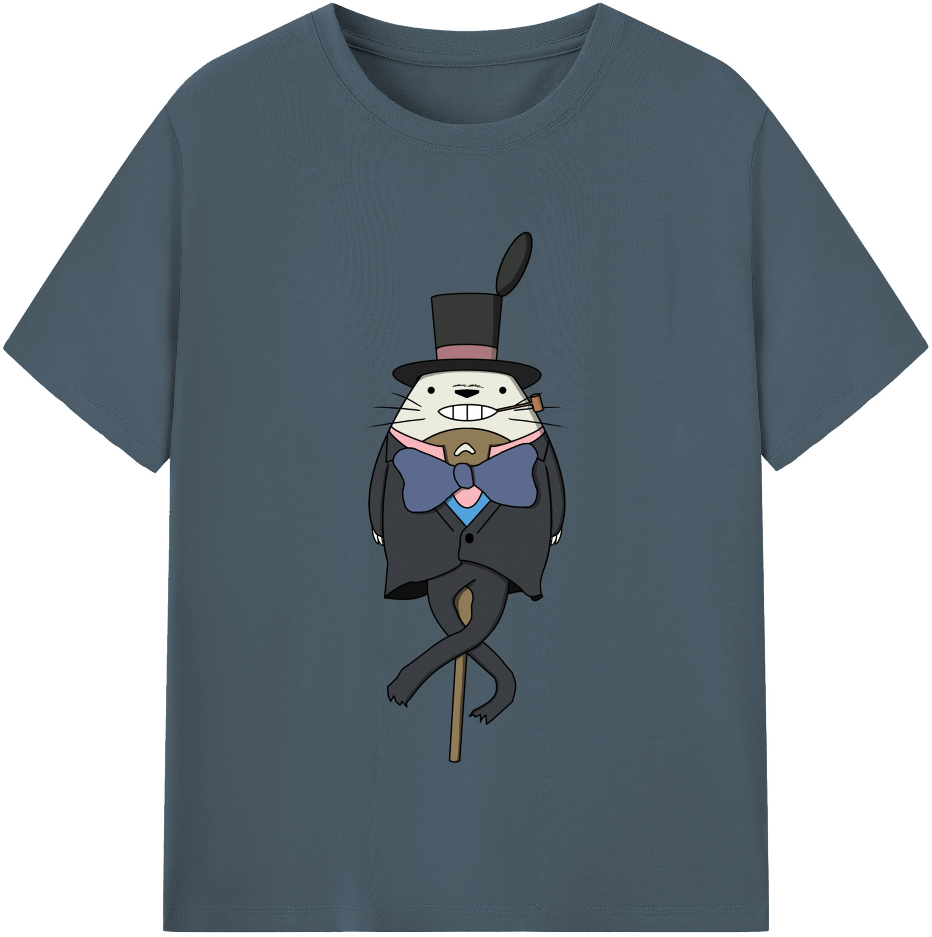 （画像用） となりのトトロ 草壁メイ 草壁サツキ My Neighbor Totoro Satsuki Kusakabe Mei Kusakabe 綿100％半袖Tシャツ（フロントプリント）